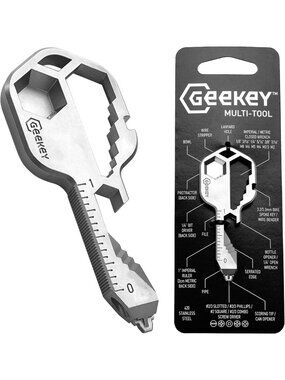 Versatile Keychain Multitool with 16 Functions | EDC Gadget, Bottle Opener